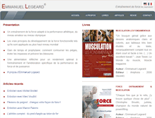 Tablet Screenshot of emmanuel-legeard.com